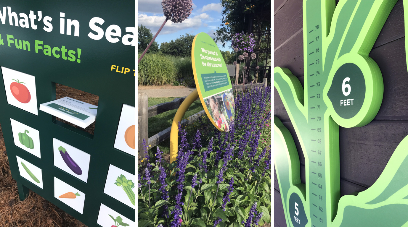 Childrens Garden Signage